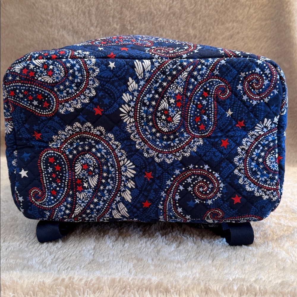 VERA BRADLEY Fireworks Paisley Celebration Backpack - Picture 5 of 13